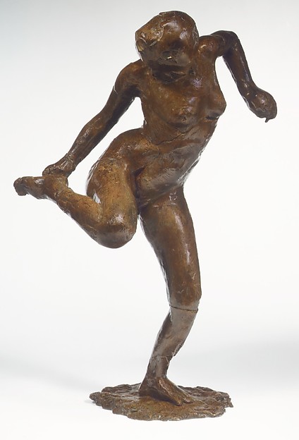 Dancer Looking at the Sole of Her Right Foot (Third State)