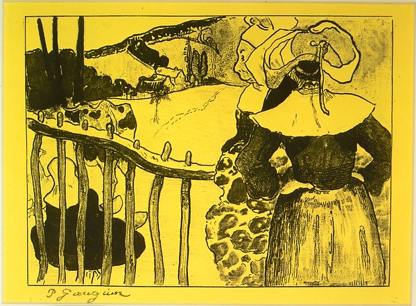 Bretonnes à la Barrière, from the "Volpini Suite: Dessins lithographiques"