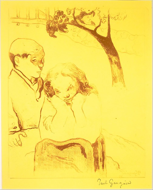 Human Misery, from the "Volpini Suite: Dessins lithographiques"