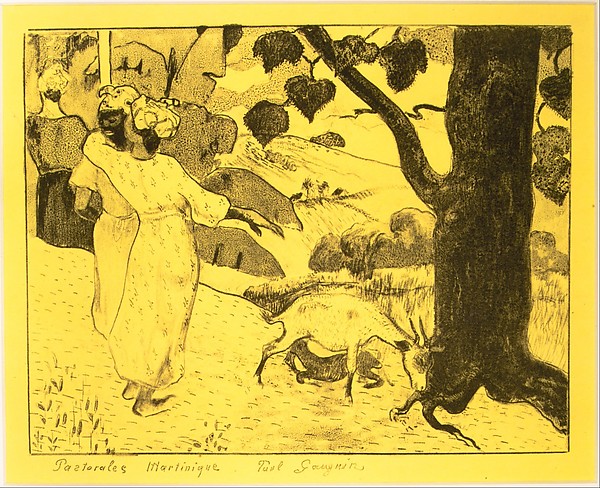 Martinique Pastorals, from the "Volpini Suite: Dessins lithographiques"