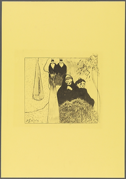 Old Women of Arles, from the "Volpini Suite: Dessins lithographiques"