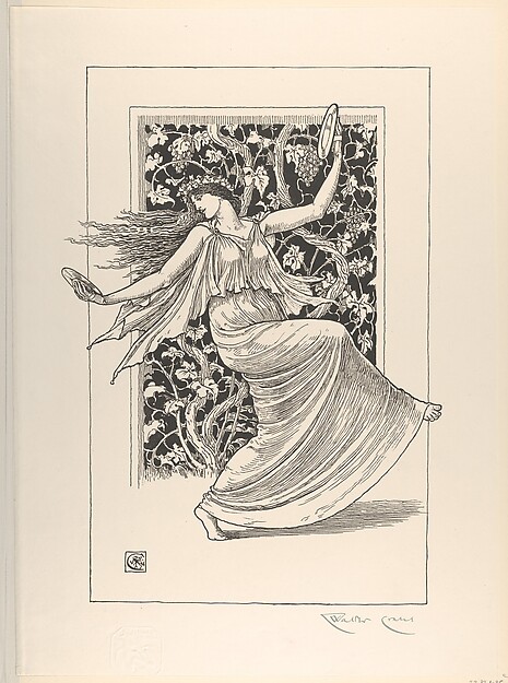 Dancing Nymph (Nymphe Danseuse), from "L'Estampe Originale"